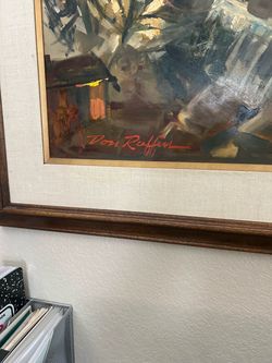 Original Don Ruffin Oil Painting Approximately 30”X48”