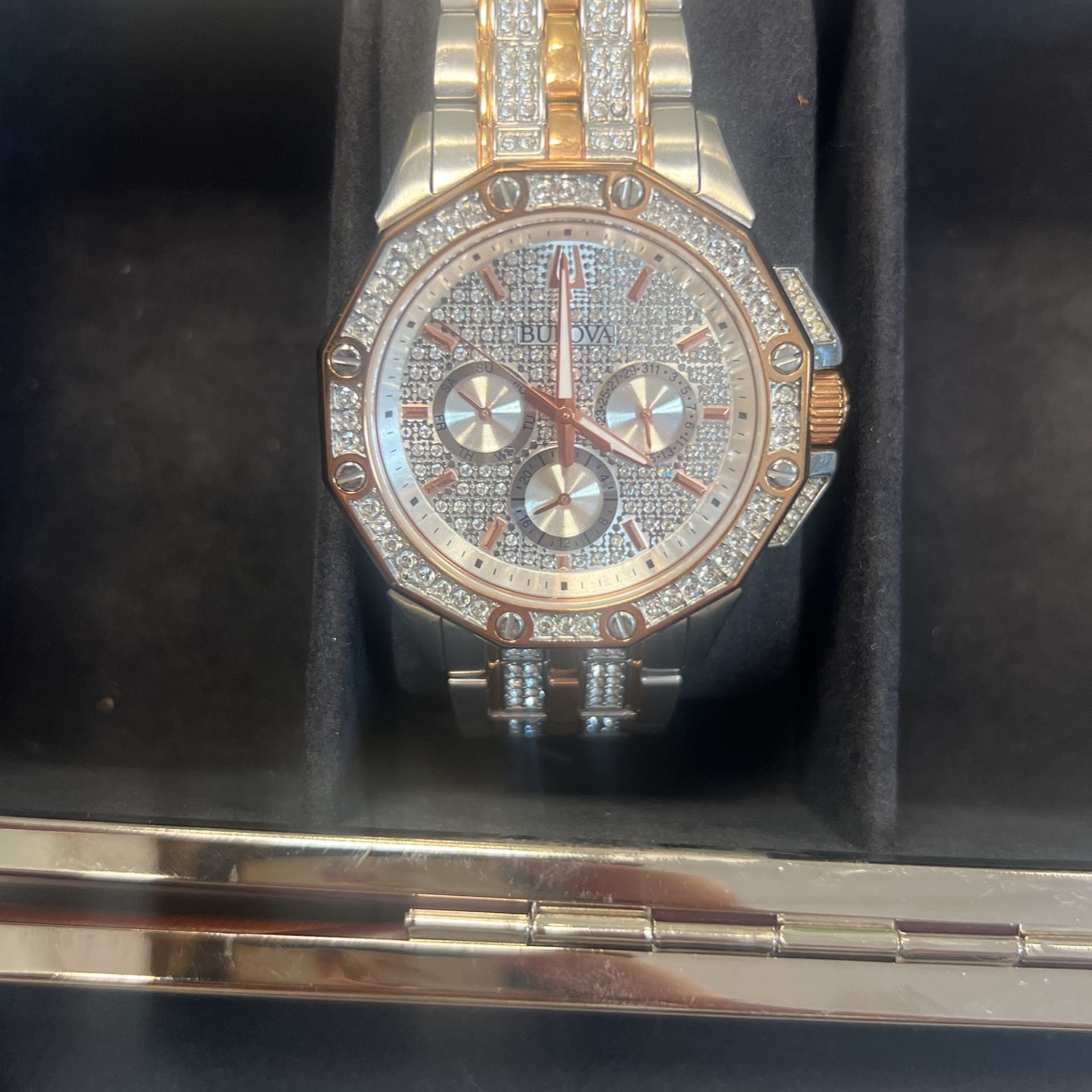 Silver  Bulova 