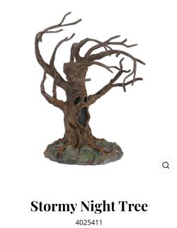 Halloween Dept 56 Stormy Night Tree