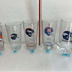 Denver Broncos Mugs, sold separately