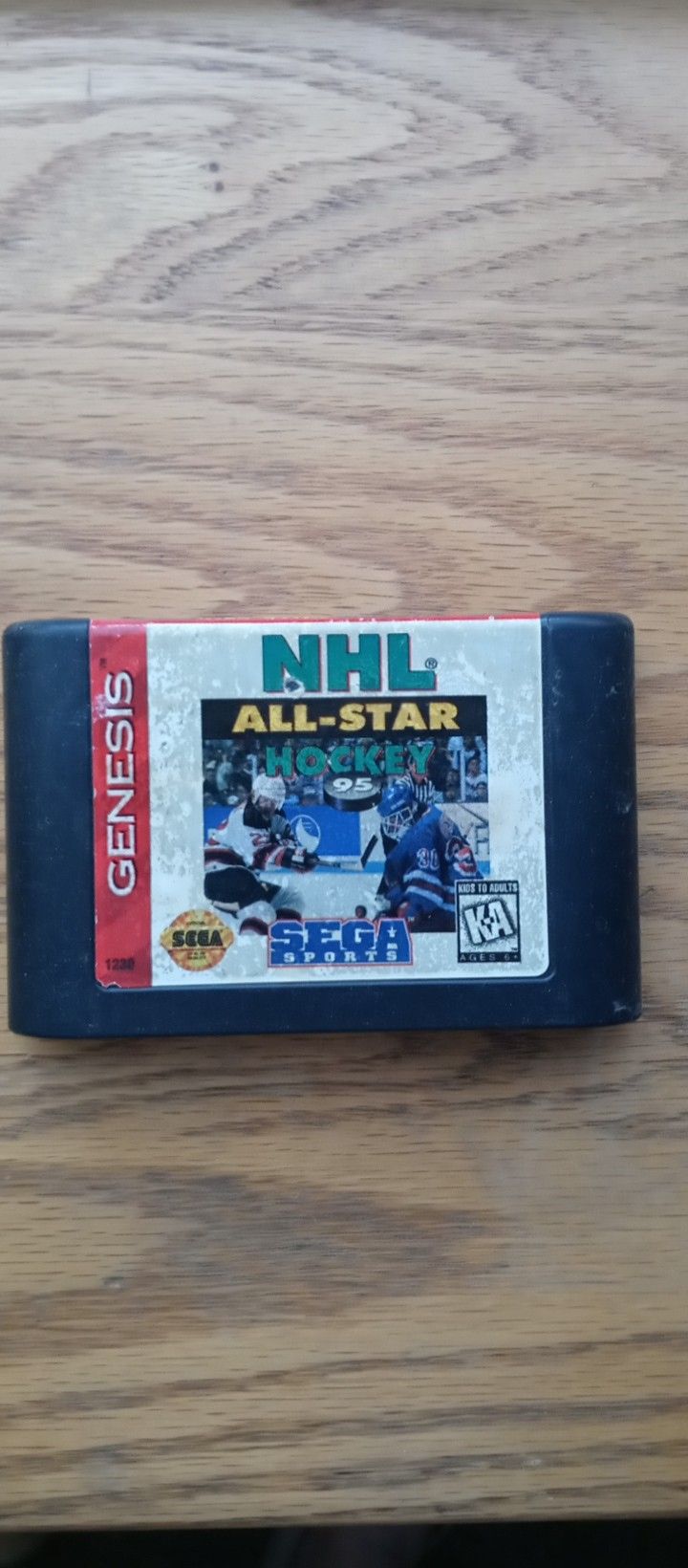 NHL All Star Hockey 95 Sega Genesis 