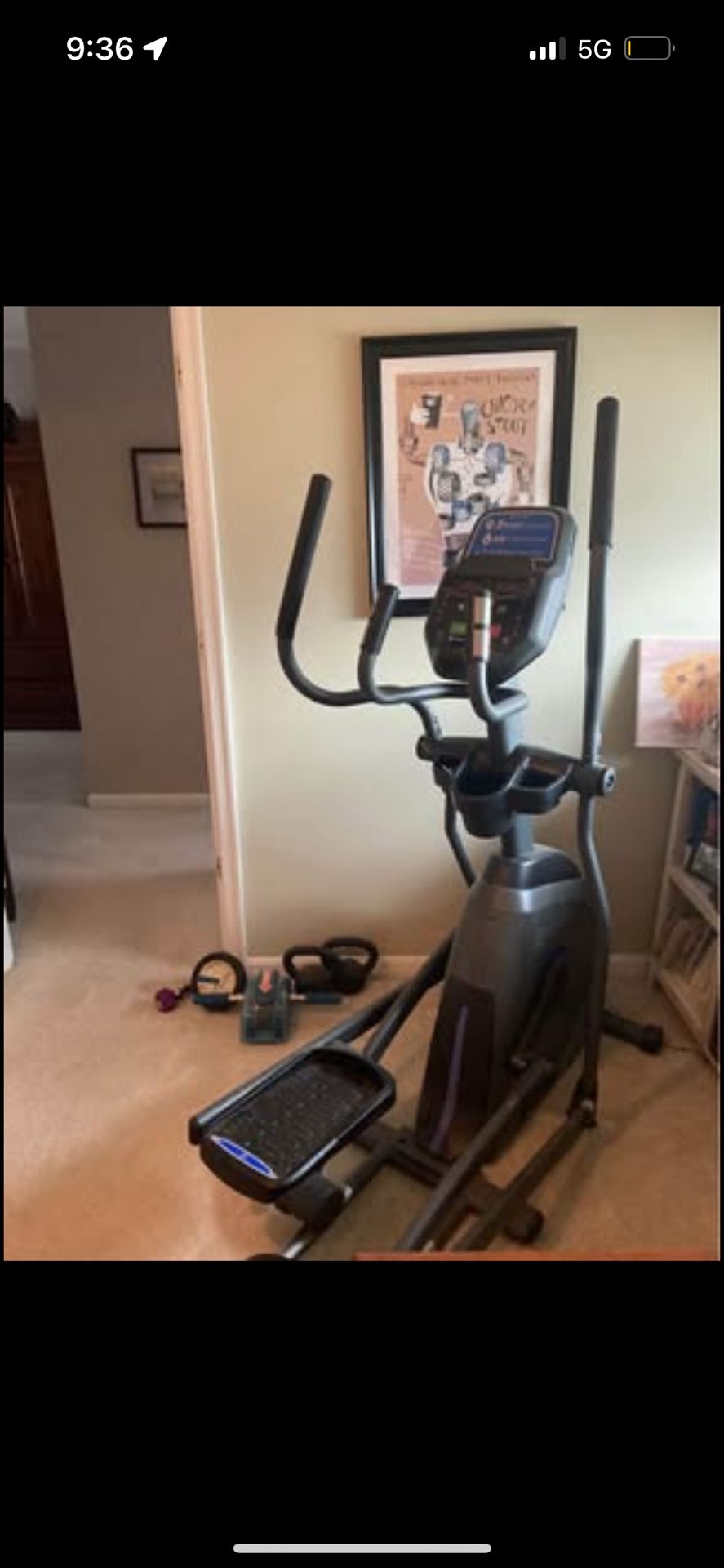 Horizon Fitness EX-59 Elliptical Trainer Exercise Machine