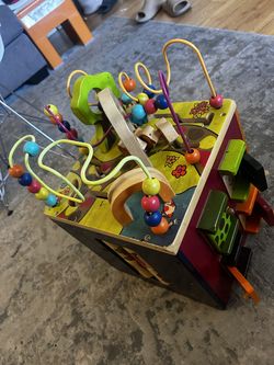 Toddler Wooden Play Cube
