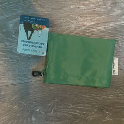 Key & Castle Reusable Foldable Shopping Bag - Green