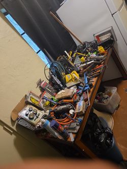 Moving sale Tools ladder dolly blower lot