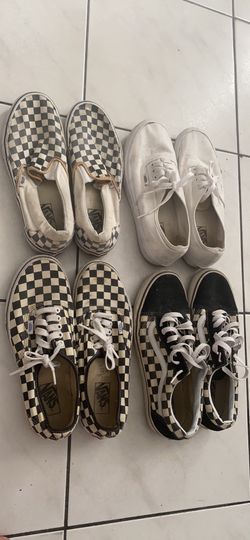 Vans Shoes Sizes 7.5-8.5