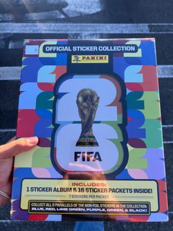 Panini FIFA 2026 World Cup sticker book and packs