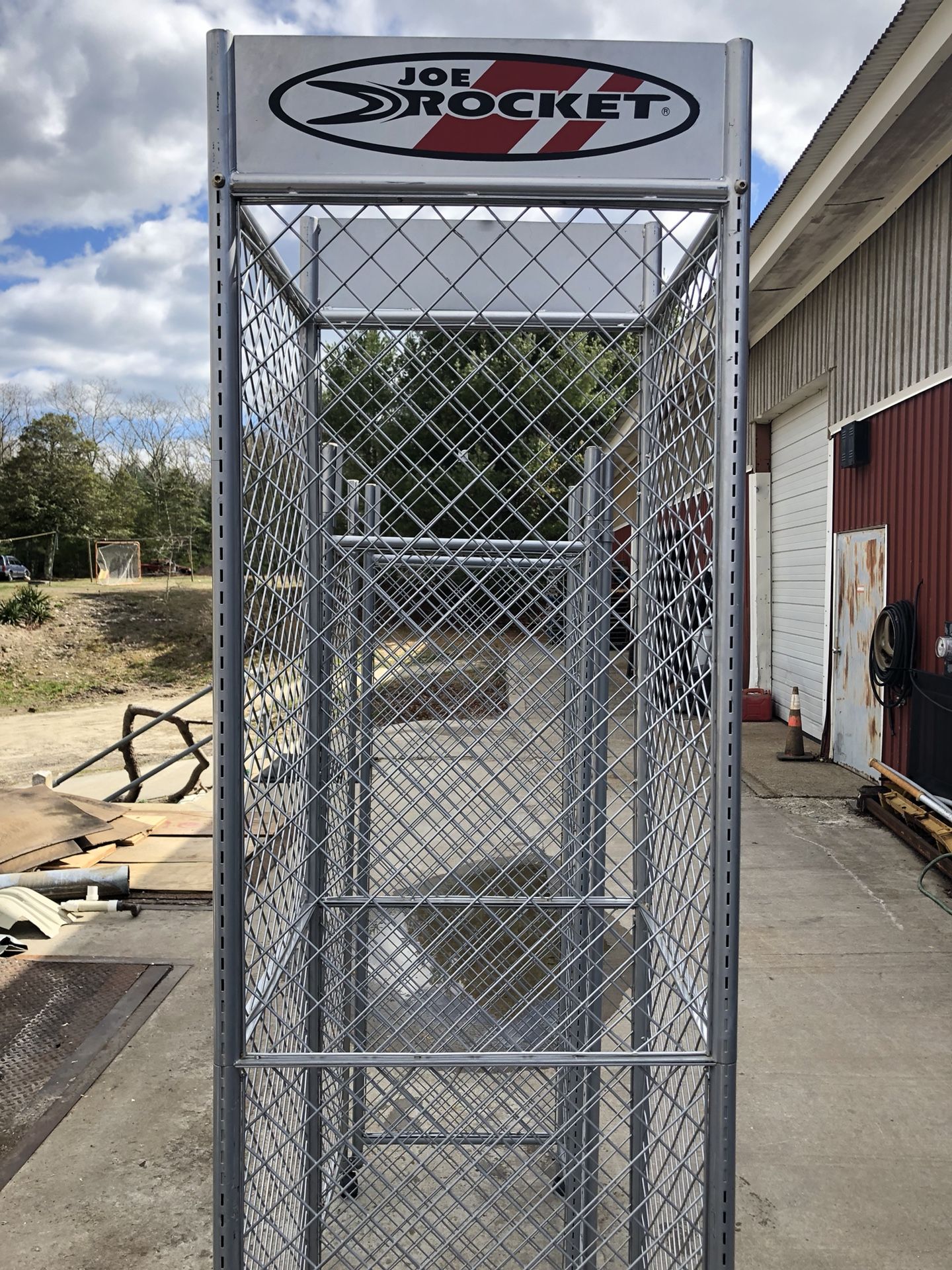 Display stand. 4-sided grid wall - 2 available $150. Each