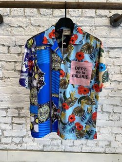 Gallery Dept Button Sleeve Silk Fabric Shirt New Season Any Colors