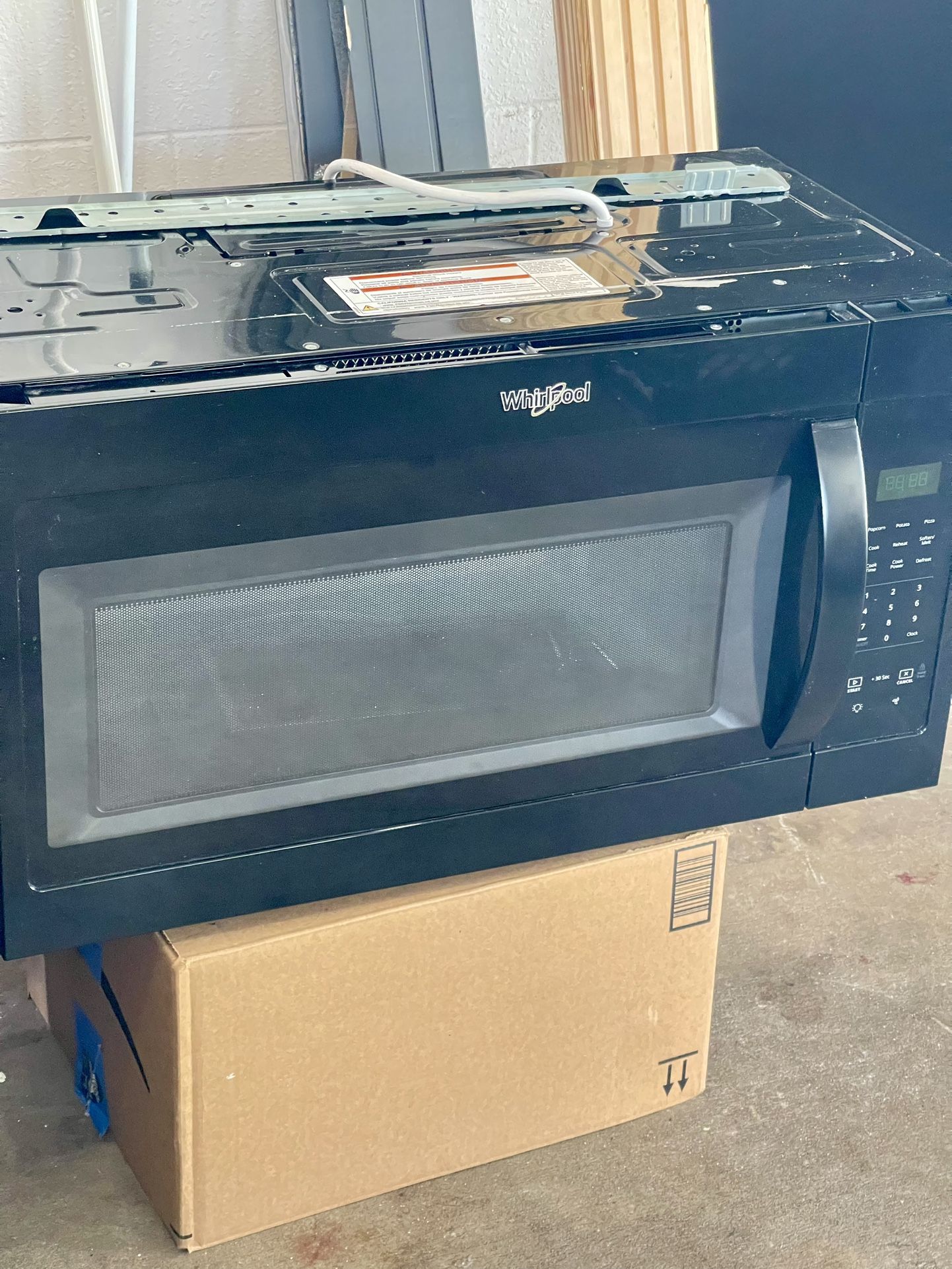 Whirlpool Microwave, Black