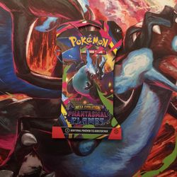 Pokemon Cards - Phantasmal Flames Pack