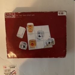 Tic Tac Toe Shot Glass Set