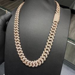 Diamond Cuban Link Chain 202G 10K Gold