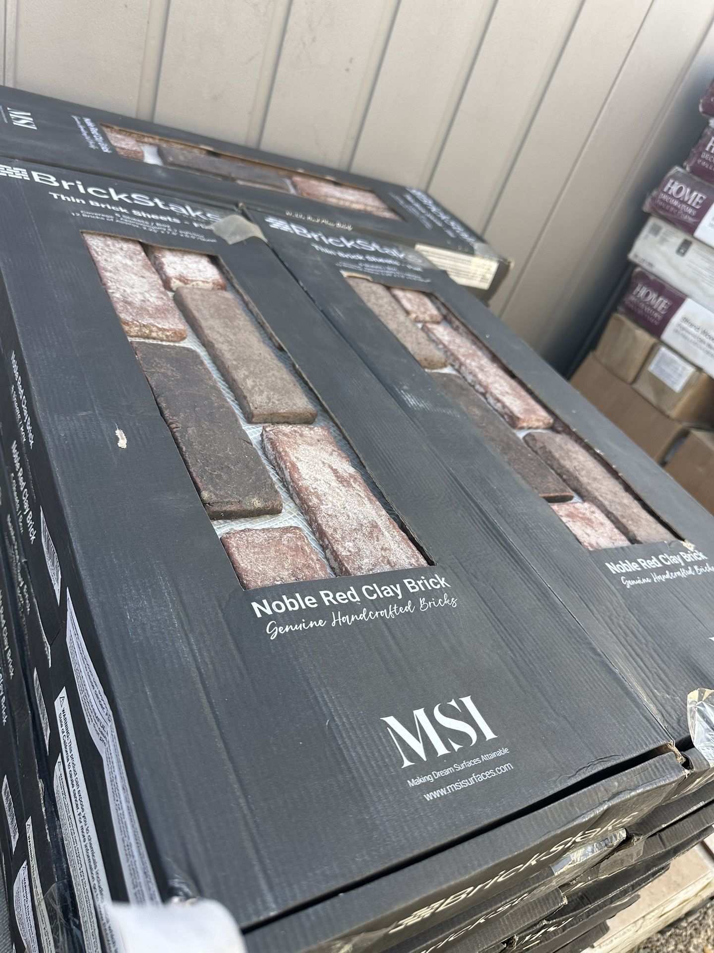 MSI Red Noble 10.5 in. x 28 in. Textured Clay Brick Look Mesh Mounted Mosaic Tile (8.7 sq. ft./Case