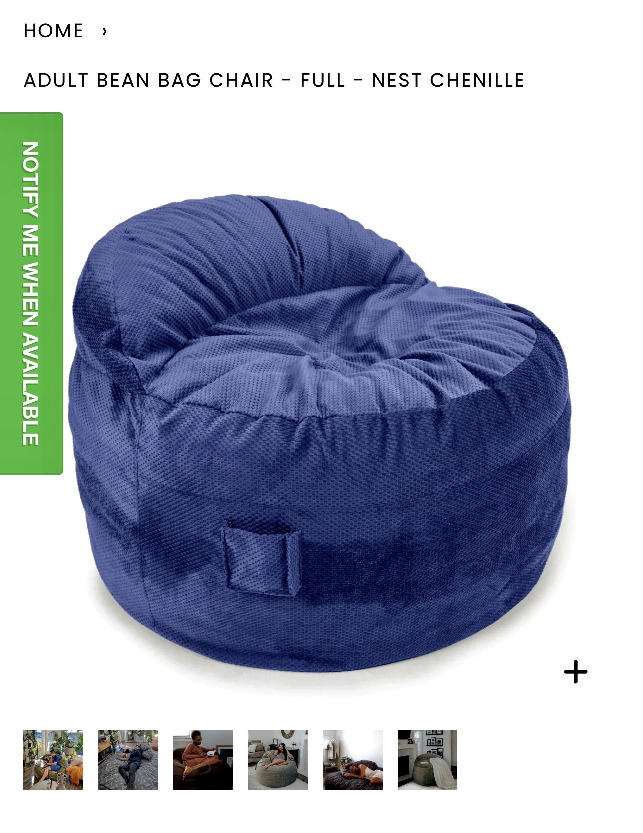 Cordaroy’s Bean Bag Chair 