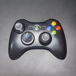 Microsoft Xbox 360 Wireless Controller Black — Read Description—