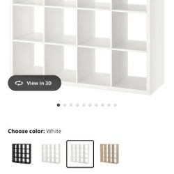 IKEA KALLAX White Cube Shelf 4 By 4