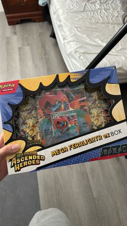 Pokemon ascended heroes mega feraligator box 2x