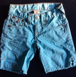 True Religion shorts-sz. 6 boys