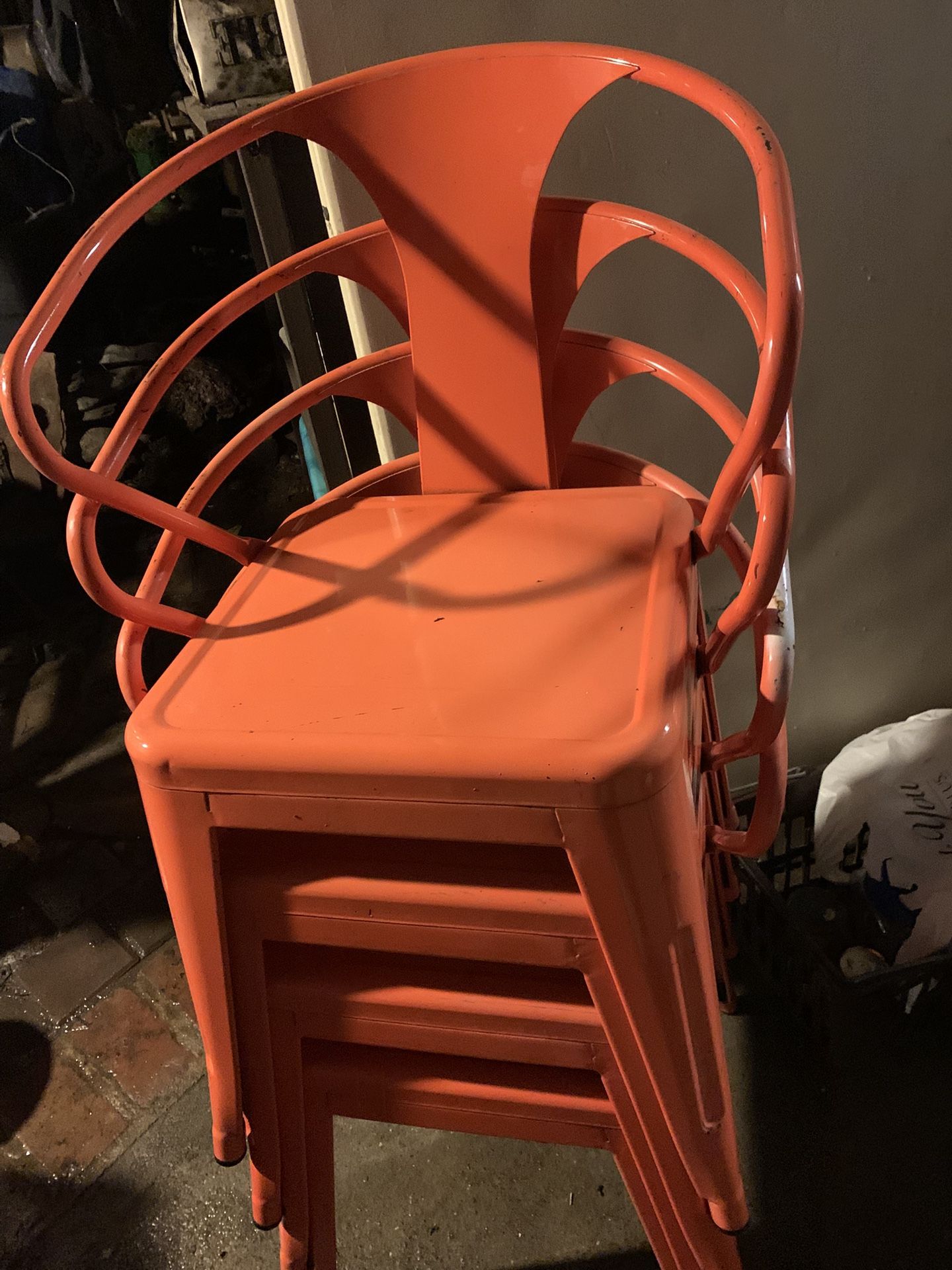 Classic Metal Chairs 4 Pcs.