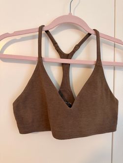 Athleta brown sports bra