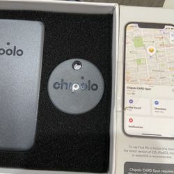 Chipolo Key Tracker & Wallet New