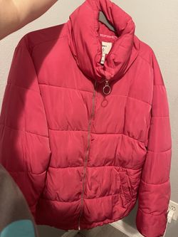 Vintage Forever 21 Pink Puffer Jacket