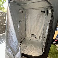 Two Grow Tents (48”W x 48”L x 79”H) For Sale
