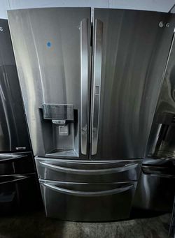 LG French Door Refrigerator w/ Dual Freezer Drawers – Stainless Steel