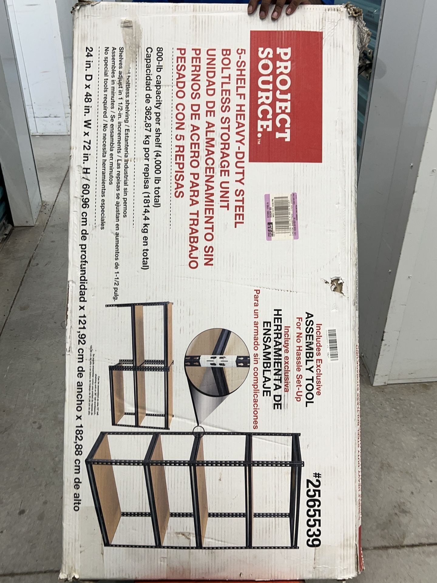 Project Source Storage Shelf