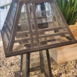 Beautiful Glass And Iron Candle Holder.  

PARTY LITE  - $85.99
18.5 Inch Tall