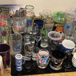 Assorted Glasses & Cups