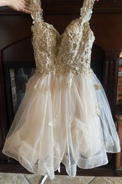 Beige Dress