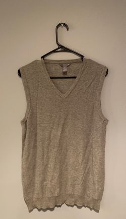 H&M Men’s Gray Sweater Vest, Size S **Like New Mint Condition**