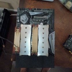 Intel I9-9900k CPU, Nocuta cooler, MSI MEG ACE  z390 Motherboard, 16gb ddr4 3000mhz RAM bundle deal