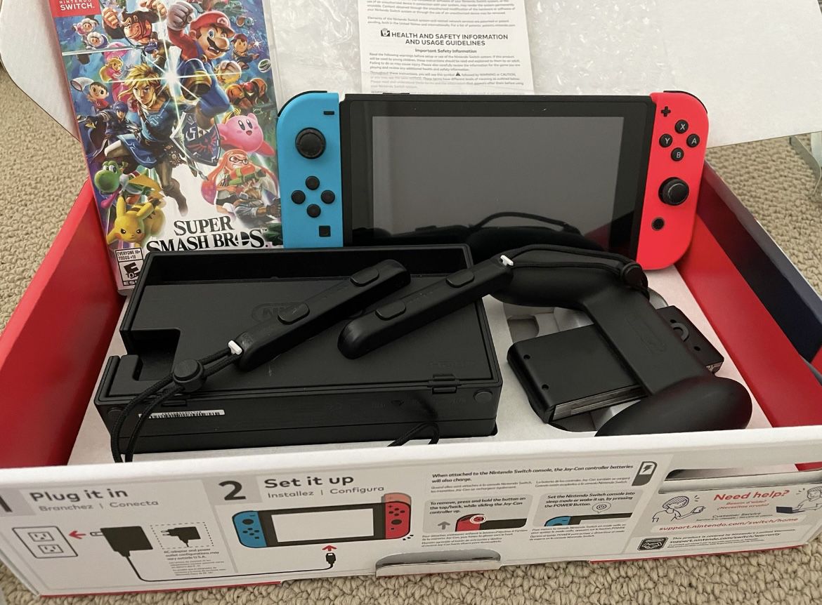 Nintendo Switch with Game