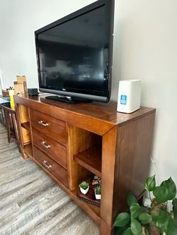 Ashley Home Furniture Hutch/ TV stand