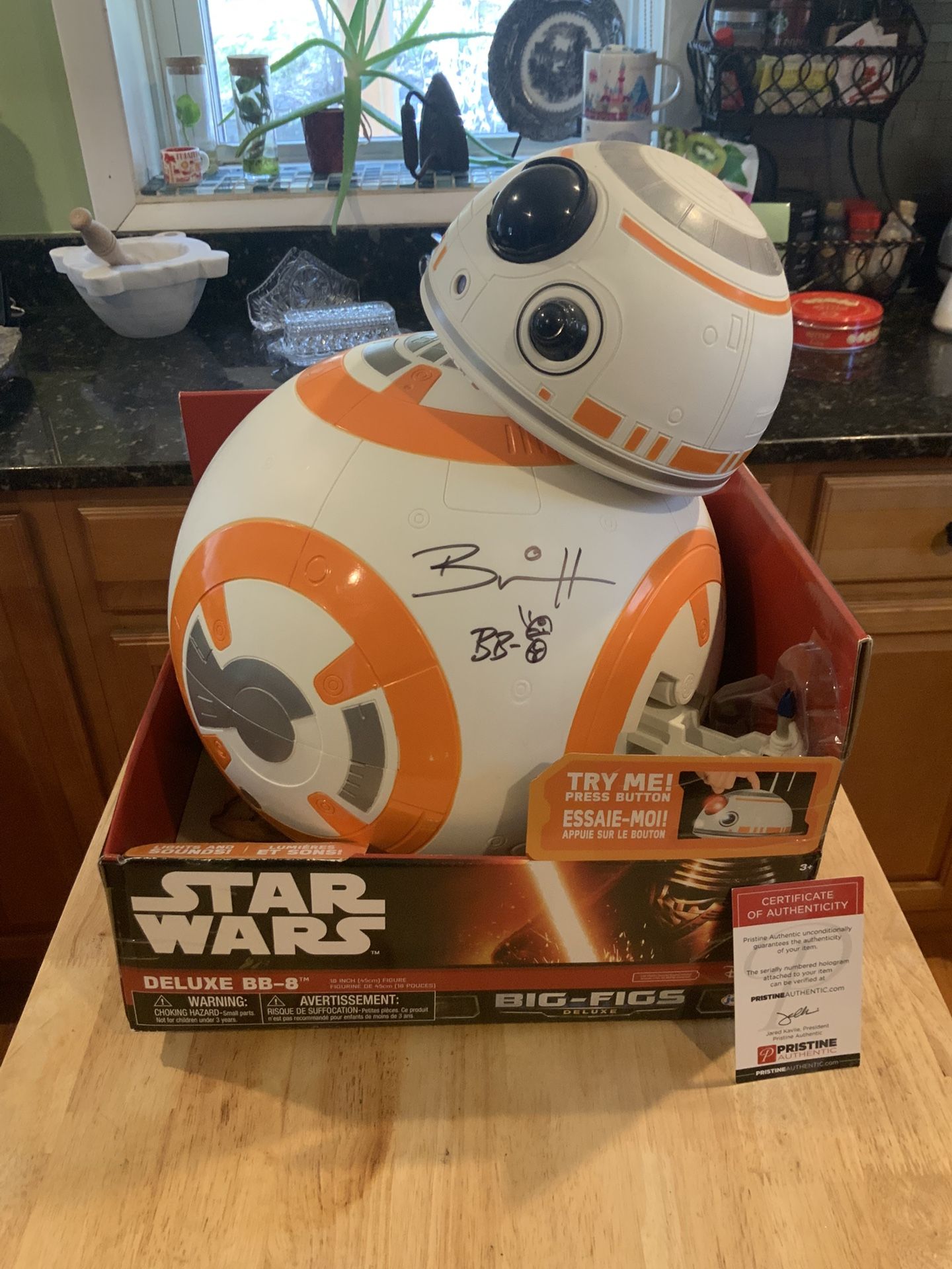 Star Wars BB-8 (Authentic Signature)