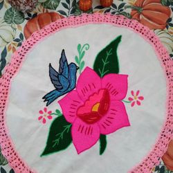 NEW EMBROIDER CLOTH Hand Made!! GILROY 