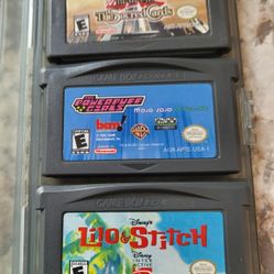 3) Gameboy Advance Games (see pictures)