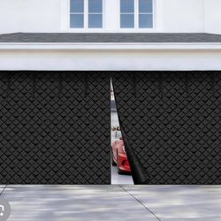 Double-Car Garage Door Screen: High quality