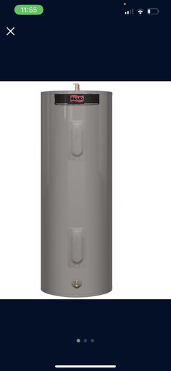 38 gallon water heater in box