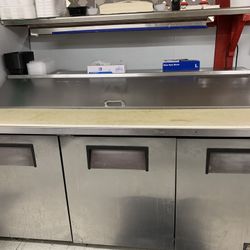 72 Inch Sandwich Table