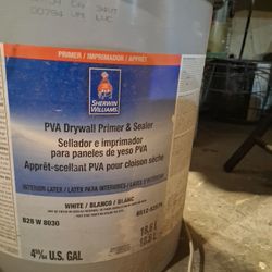 $50 SHERWIN WILLIAM'S PVA DRYWALL PRIMER AND SEALER