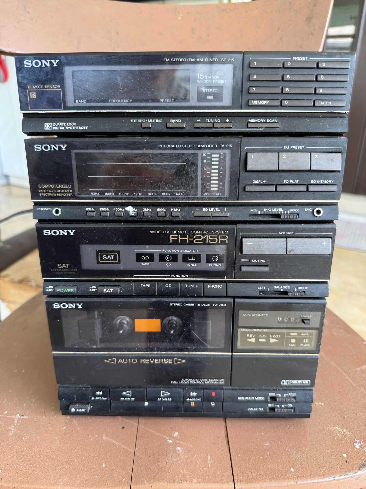 Sony Antique Radio Cassette Player