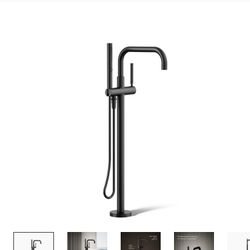 Freestanding Kohler Bathtub Faucet Matte Black