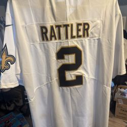 Spencer Rattler NFL JERSEY SIZE LARGE NEW WITH TAGS 