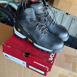 WOLVERINE 9.5 Works Boots 