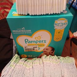 Size 1 Pamper Diapers