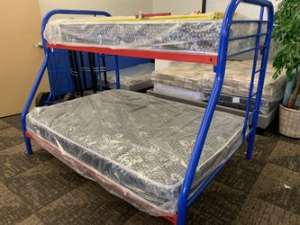 Brand new twin/full bunk bed frame